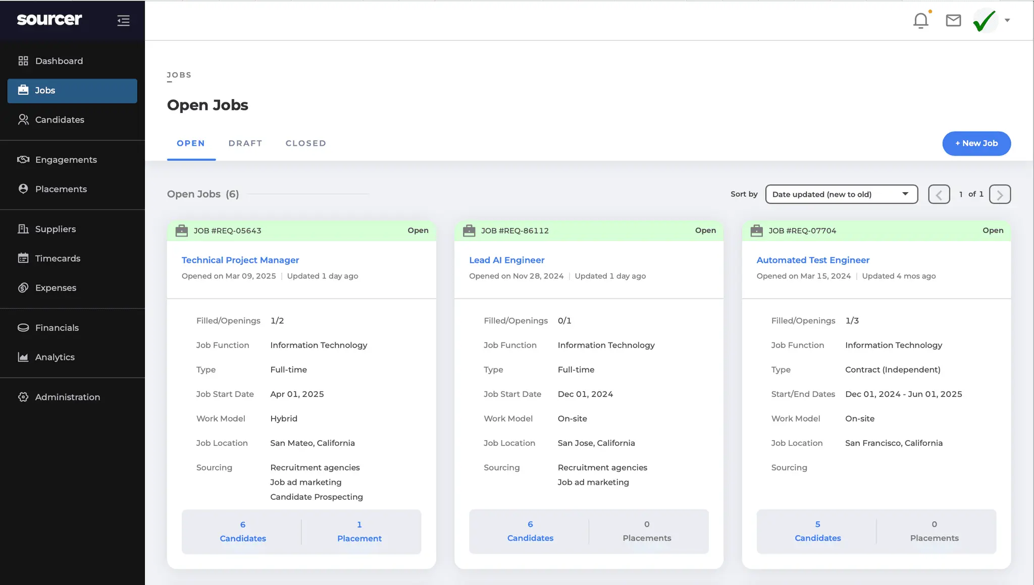 Screenshot 2 of Sourcer