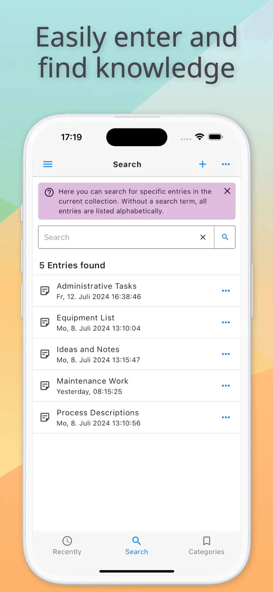 Screenshot 2 of smasi - your personal wiki