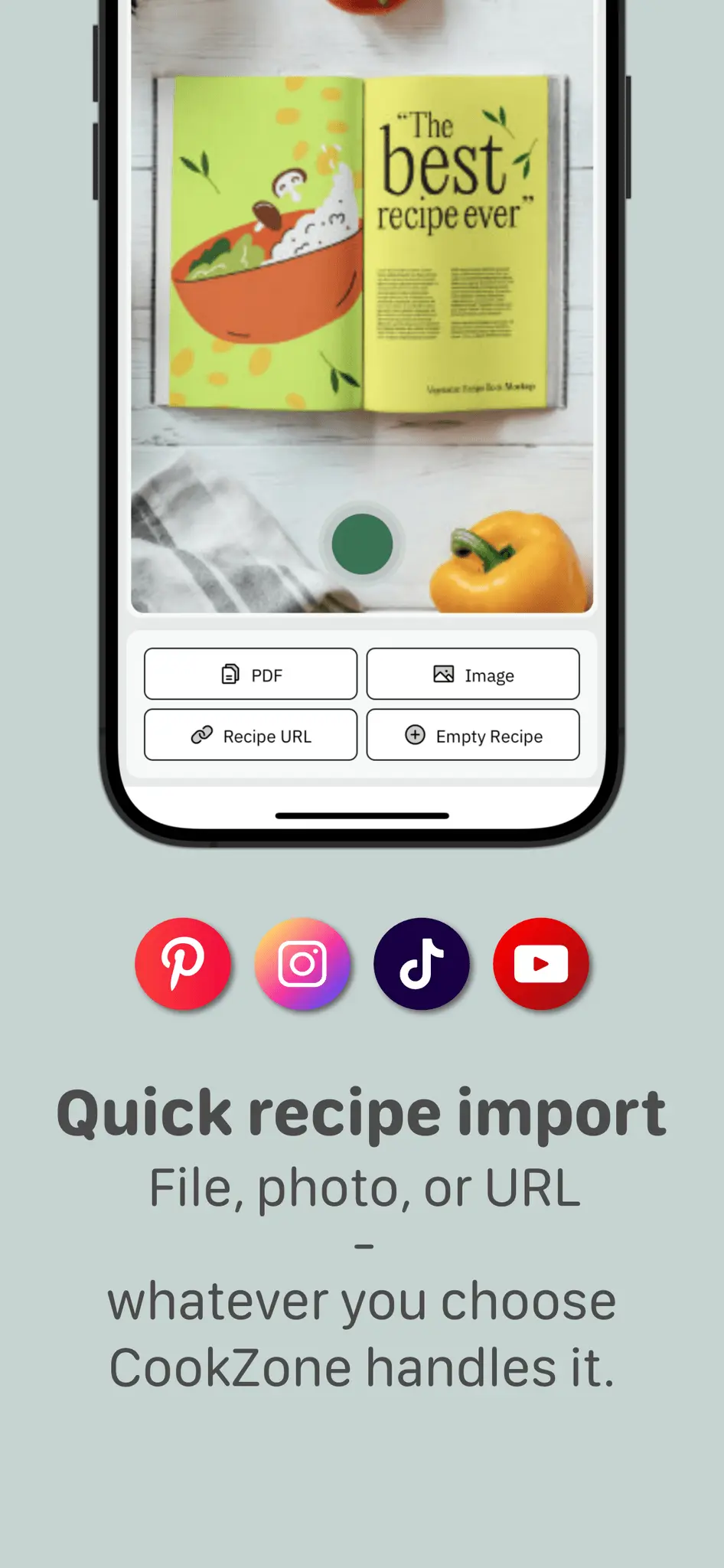 Screenshot 2 of CookZone Recipe Manager