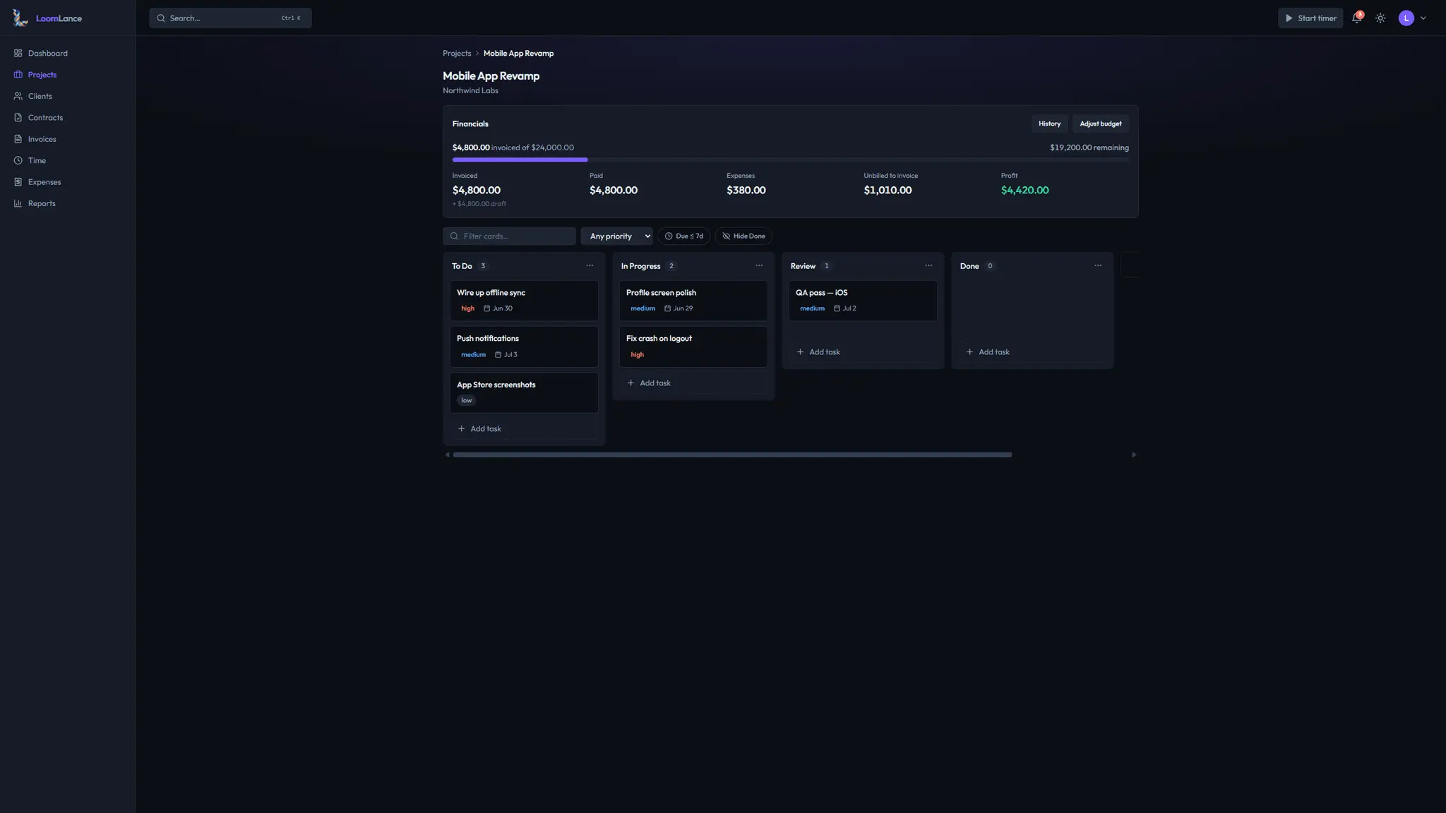 Screenshot 3 of LoomLance