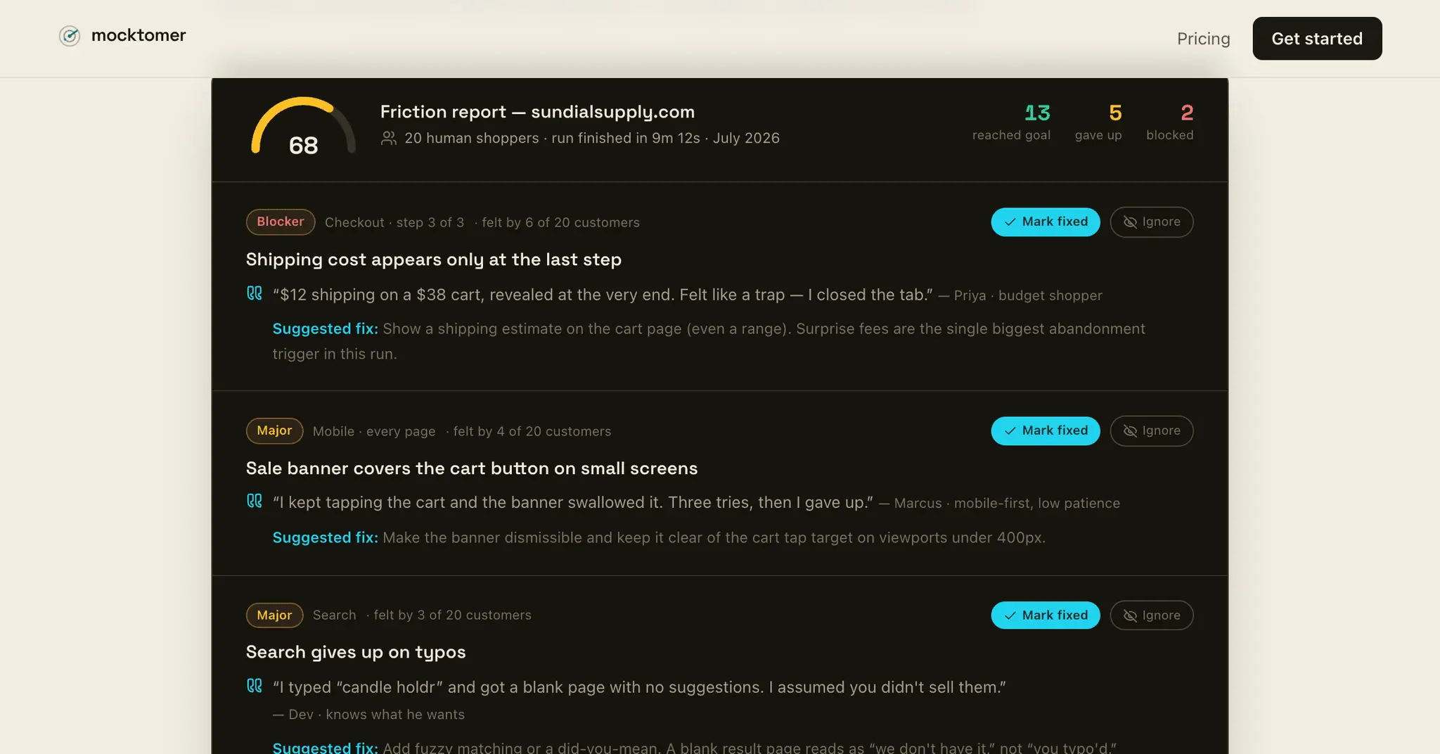 Screenshot 2 of mocktomer