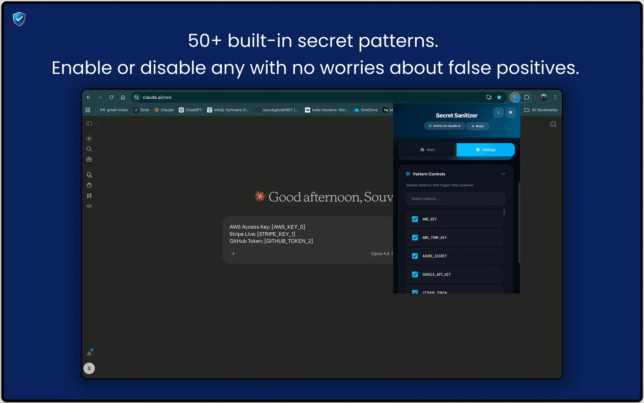 Screenshot 2 of Secret Sanitizer