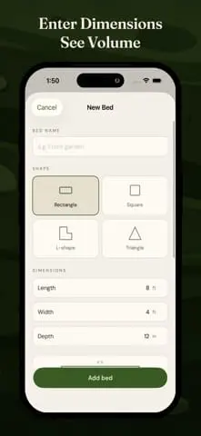Screenshot 4 of Raised Bed Soil Calculator