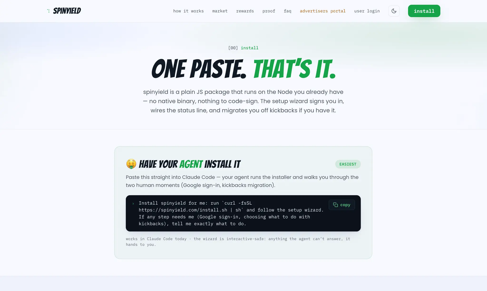 Screenshot 4 of spinyield