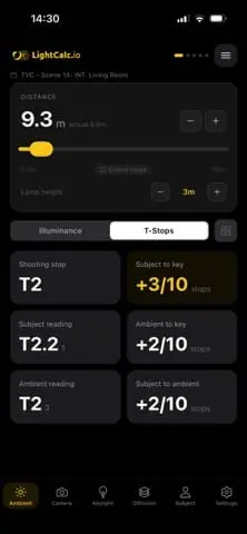 Screenshot 1 of LightCalc