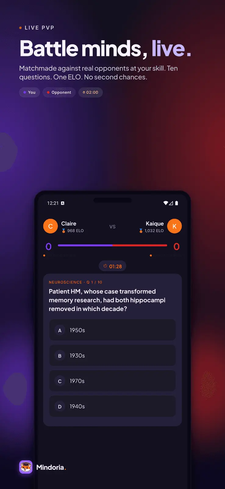 Screenshot 1 of Mindoria