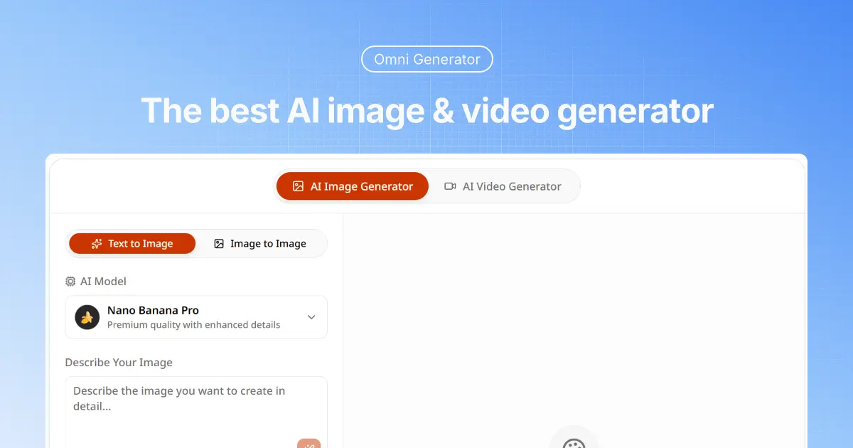 Screenshot 1 of Omni Generator