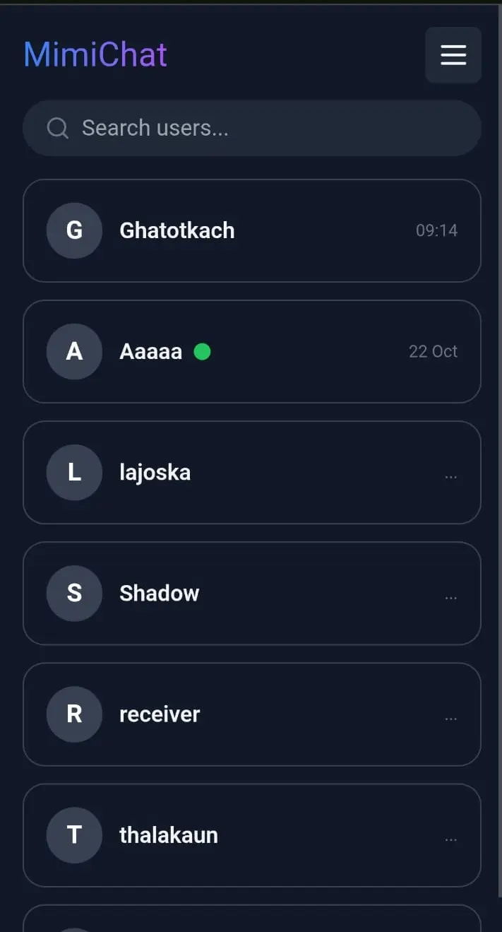 Screenshot 3 of mimichat