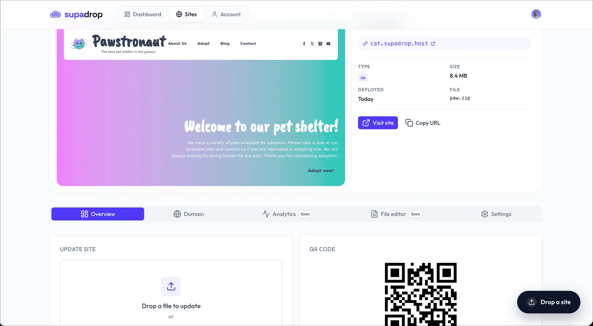 Screenshot 4 of Supadrop