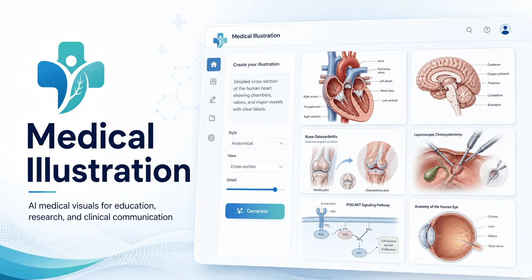 Screenshot 1 of Medical Illustration AI