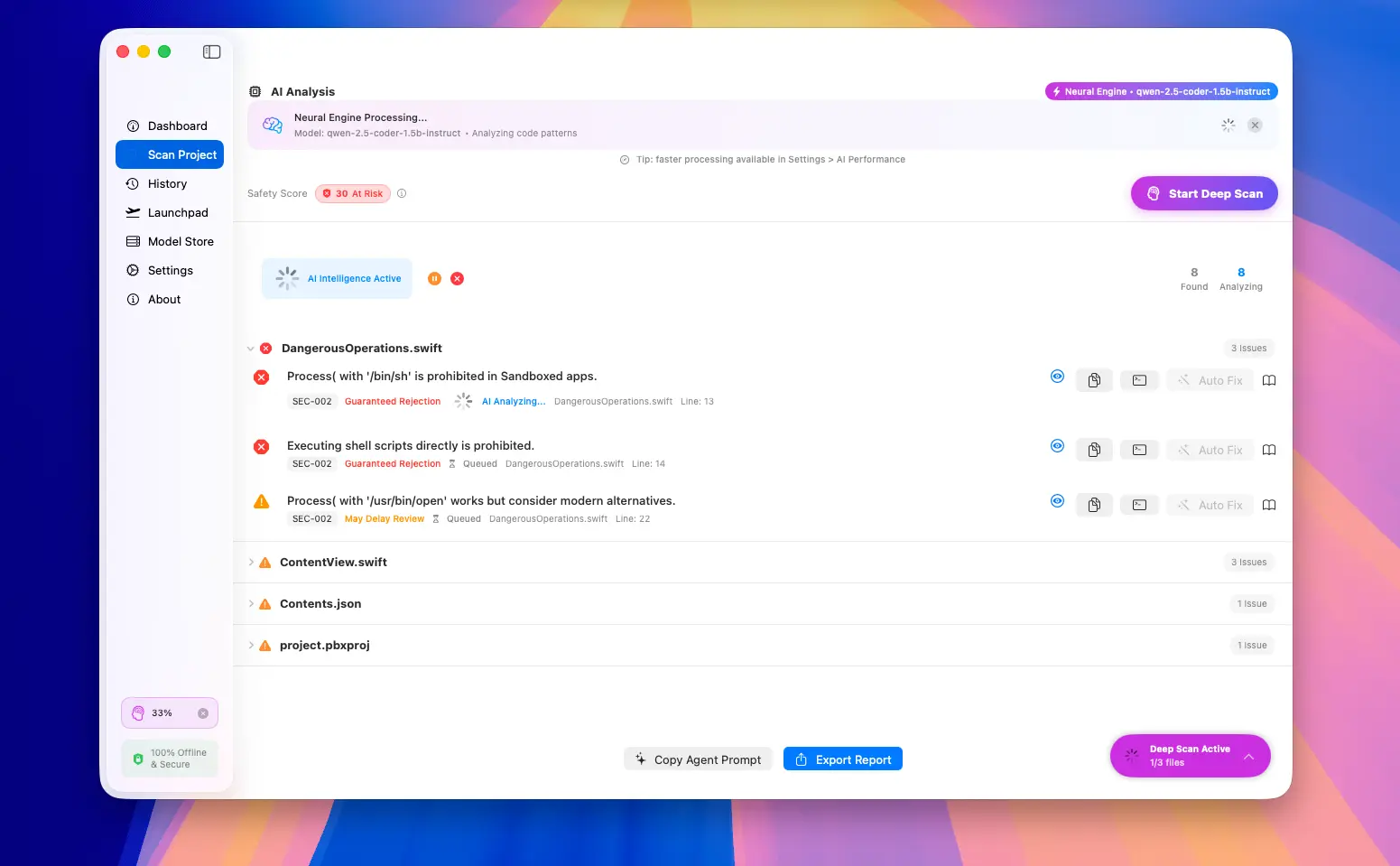 Screenshot 2 of Oxbit Preflight