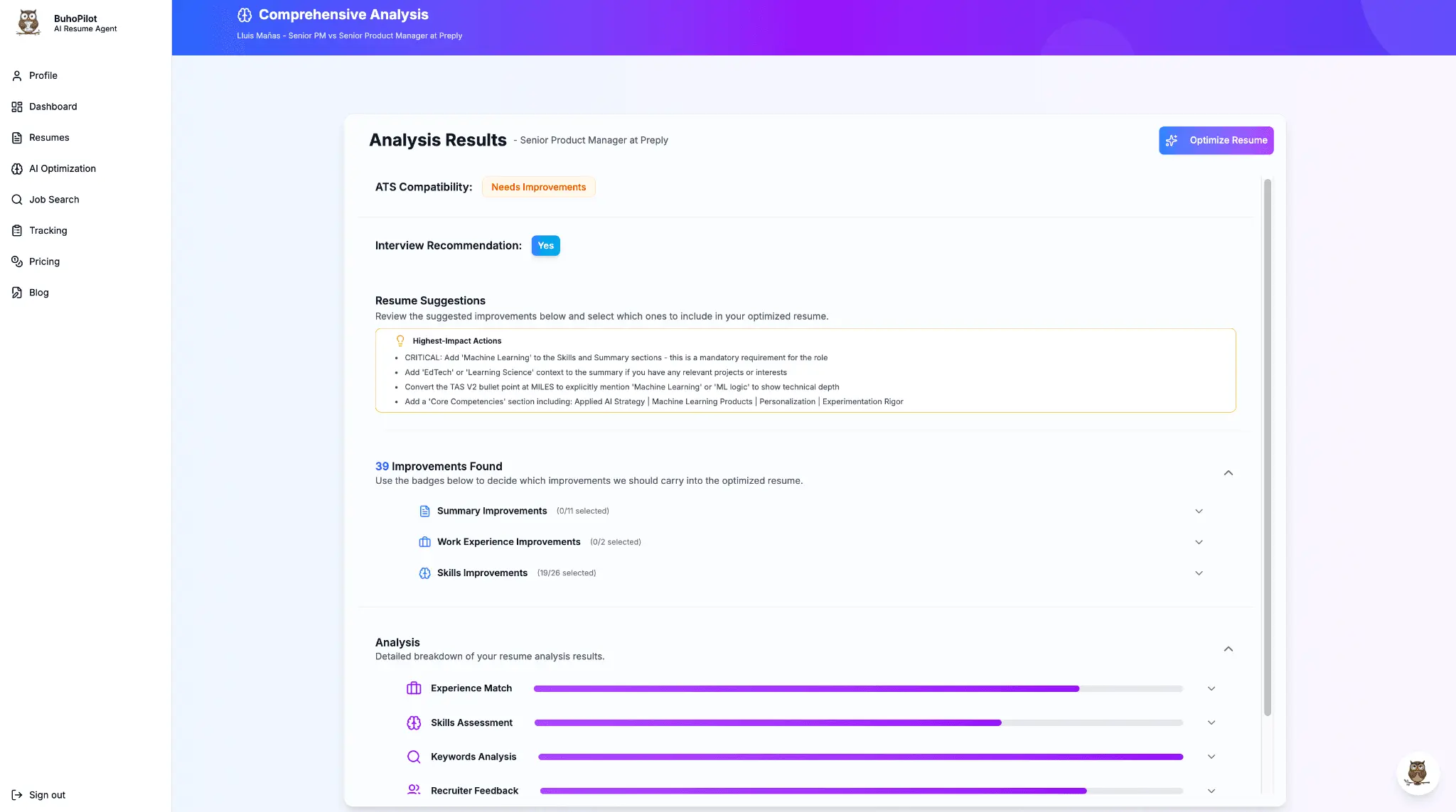 Screenshot 4 of BuhoPilot