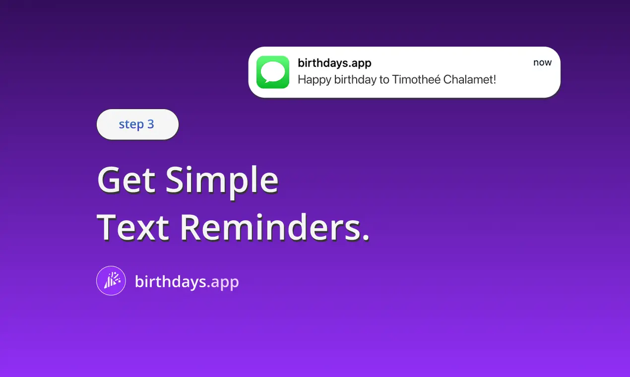Screenshot 4 of birthdays.app