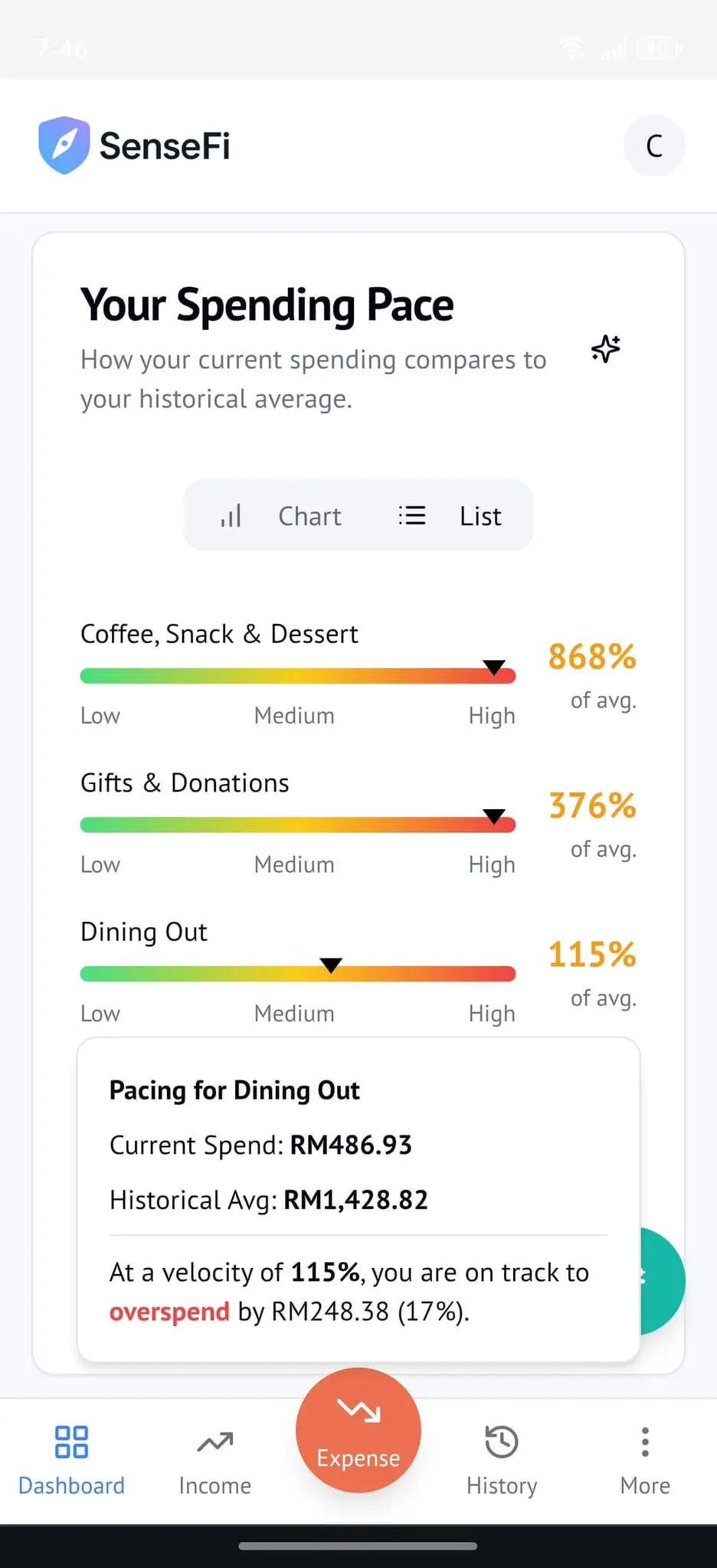 Screenshot 7 of SenseFi