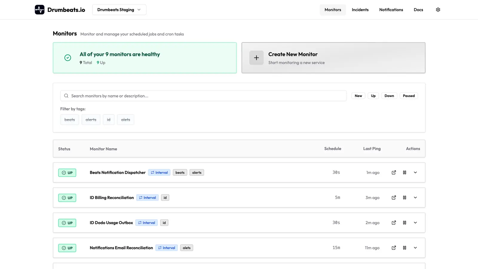 Screenshot 7 of Drumbeats | Monitor Your Crons & Uptime