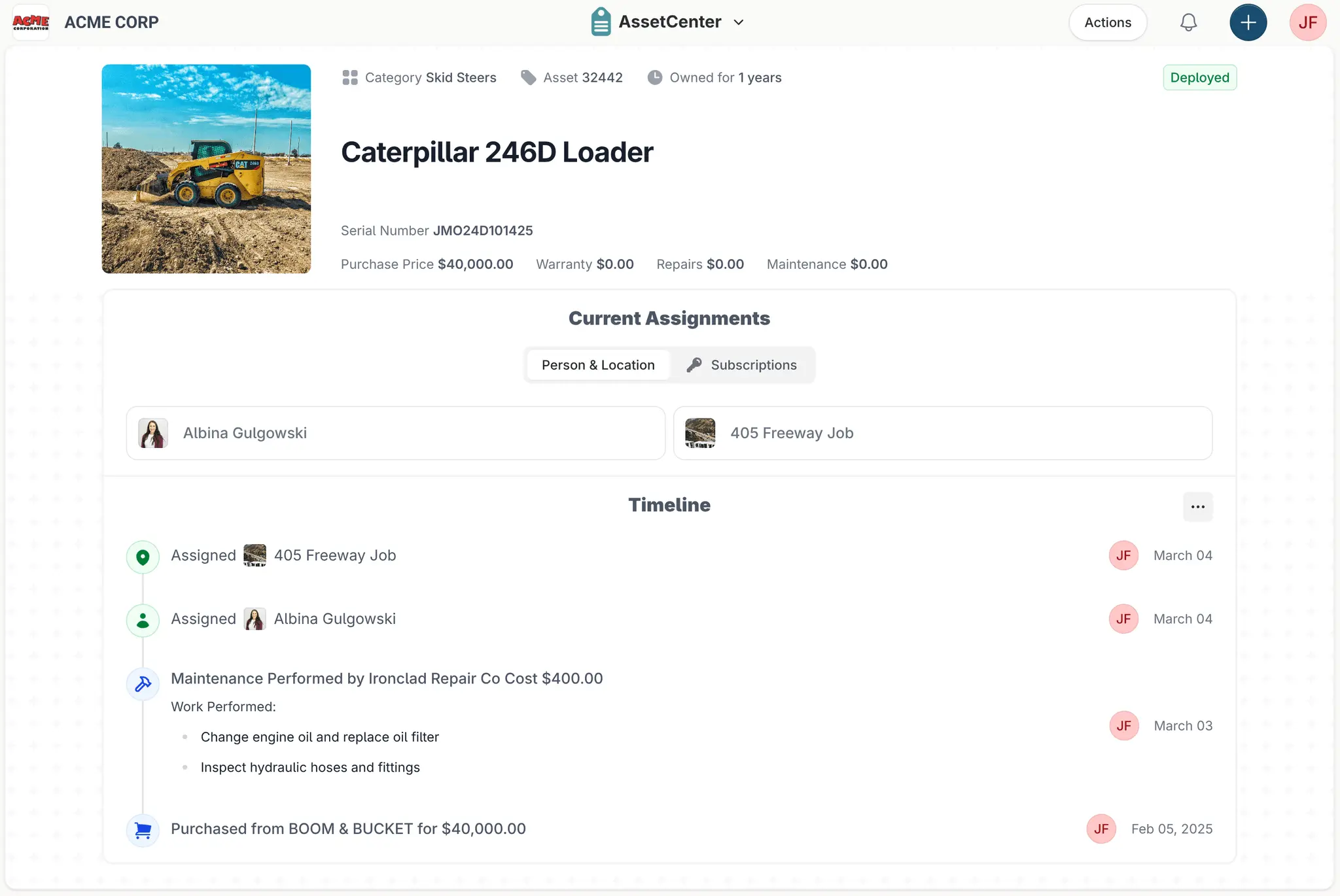 Screenshot 3 of AssetCenter