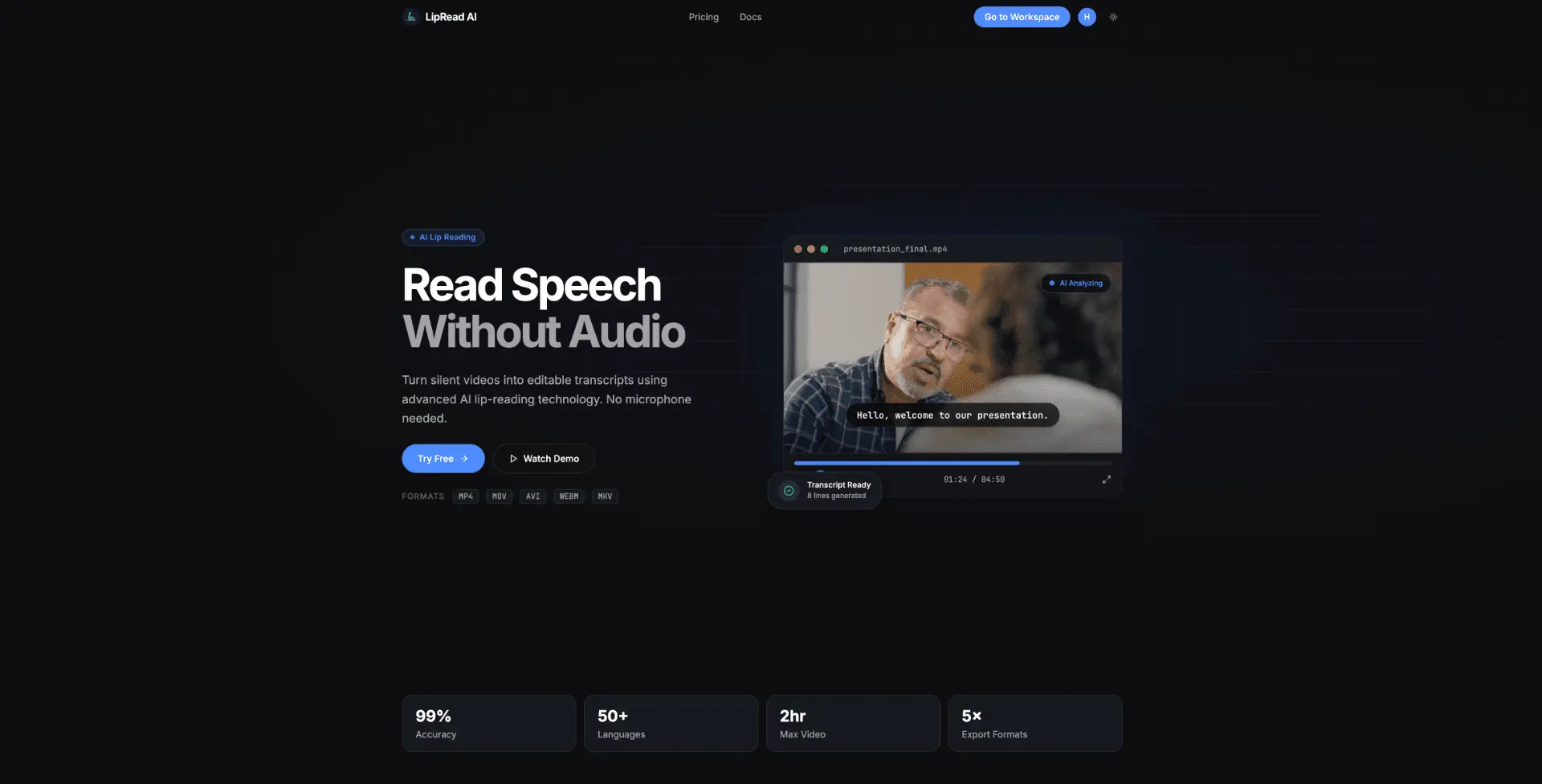 Screenshot 5 of LipRead AI