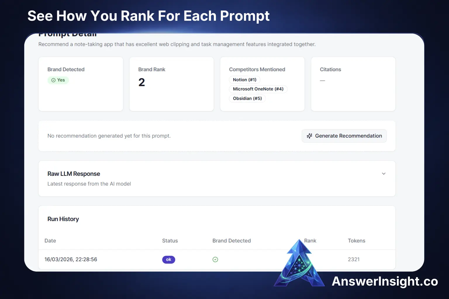 Screenshot 4 of Answer Insight