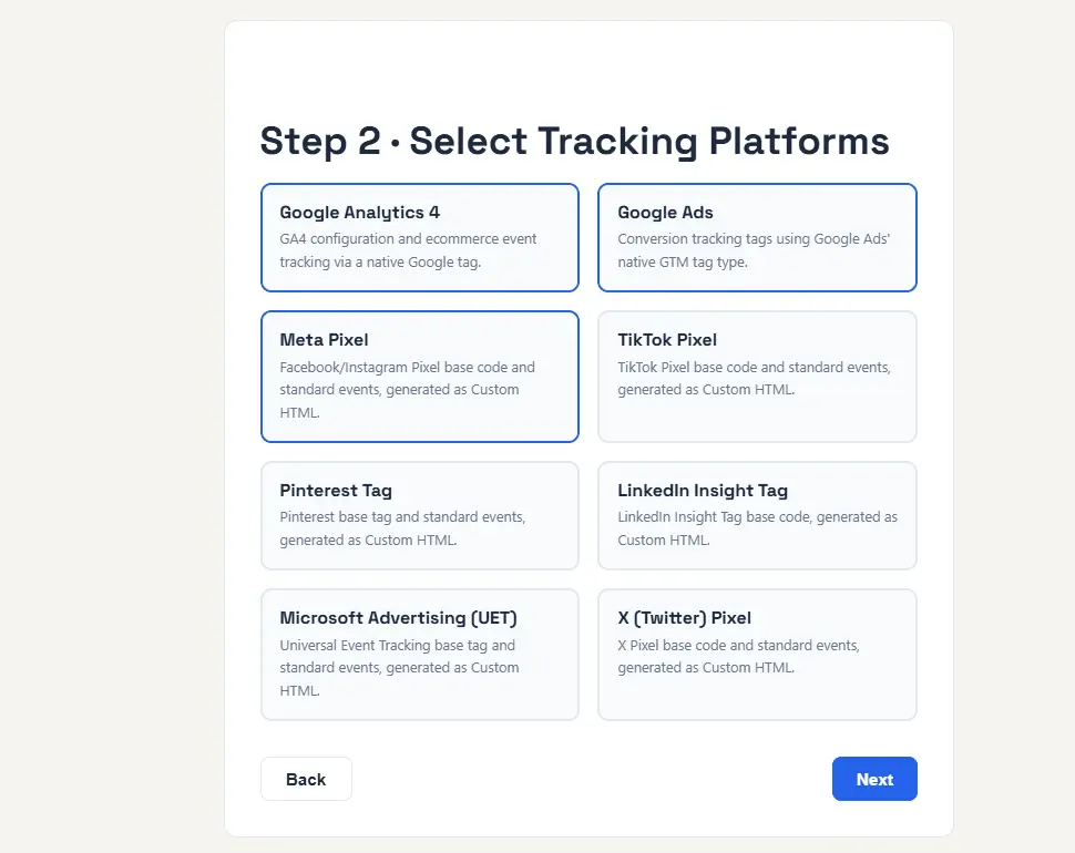 Screenshot 3 of TagManagerBuilder