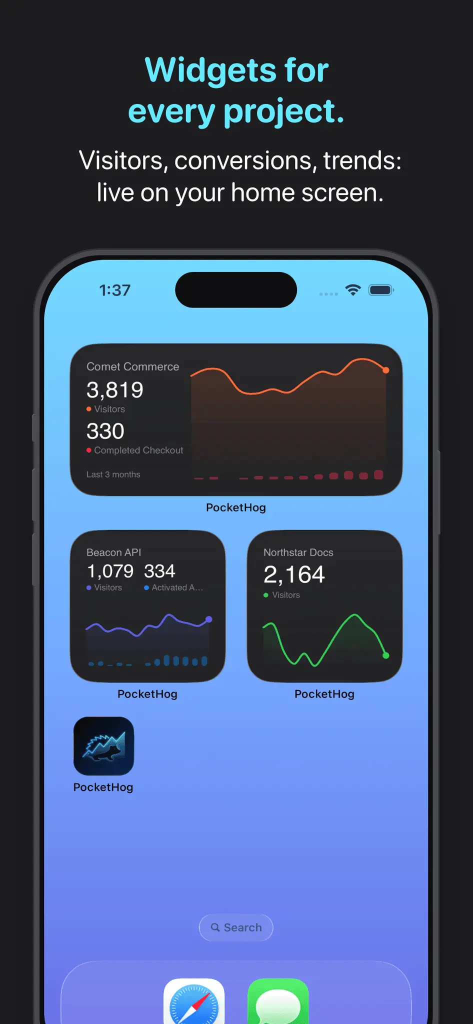 Screenshot 2 of PocketHog