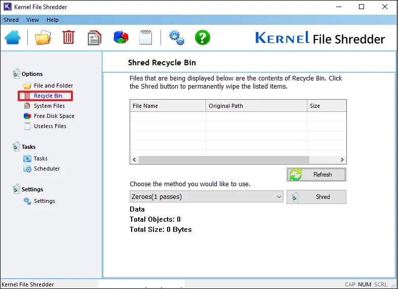 Screenshot 7 of Kernel File Shredder
