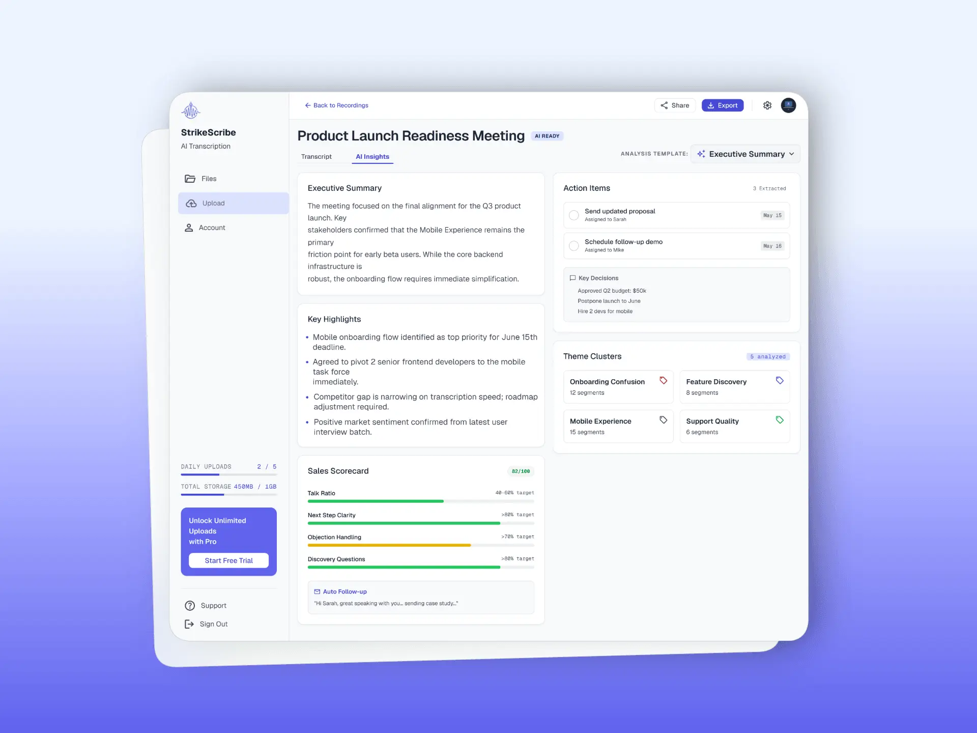 Screenshot 6 of StrikeScribe