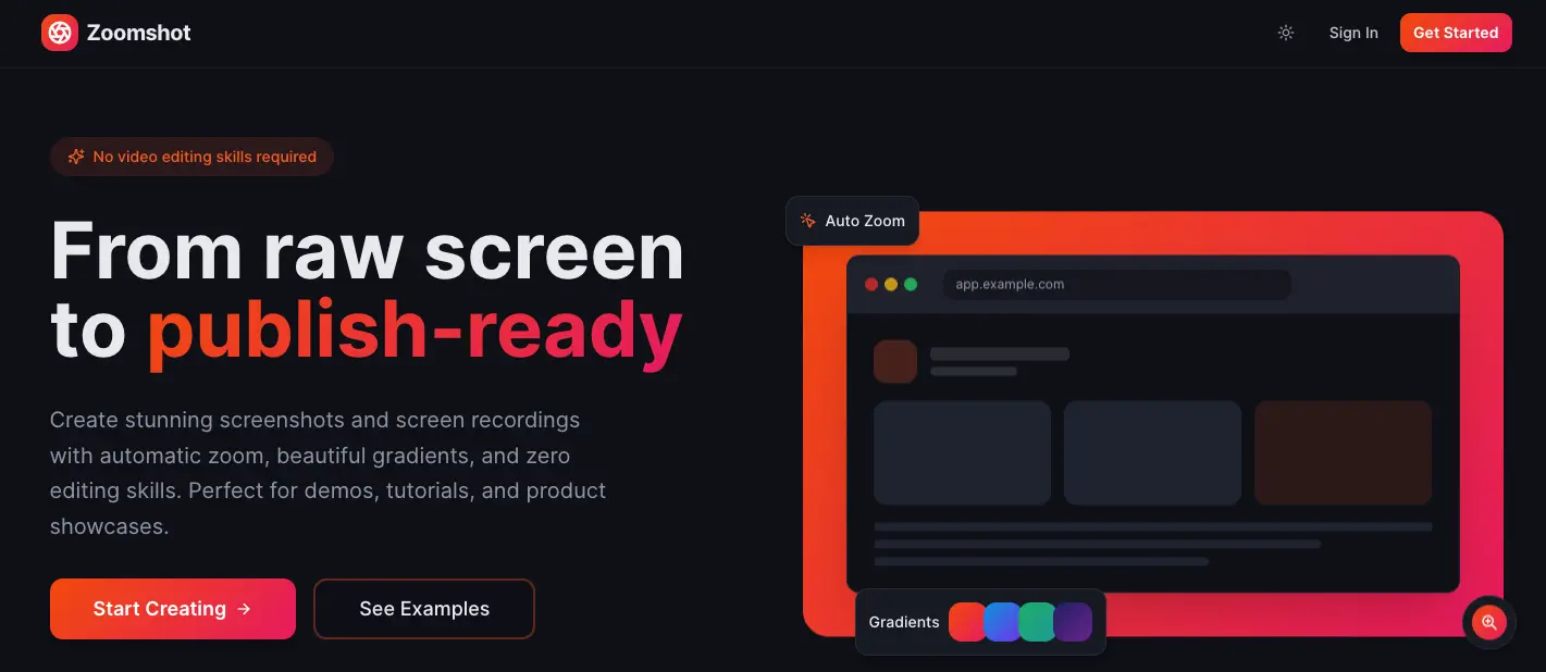 Screenshot 1 of Zoomshot