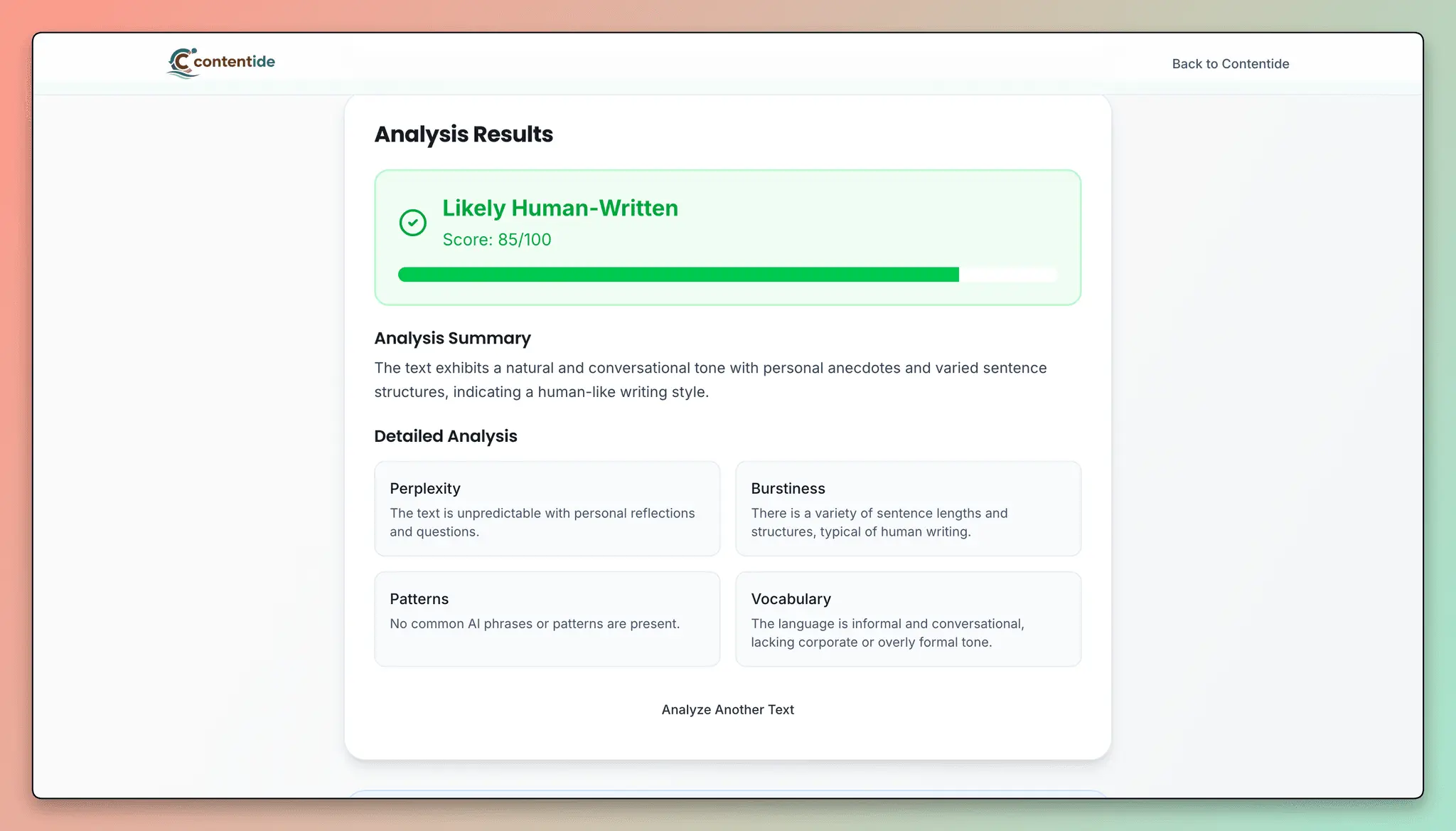 Screenshot 1 of Contentide
