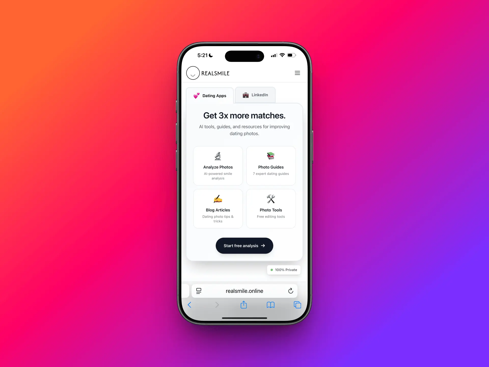 Screenshot 1 of RealSmile