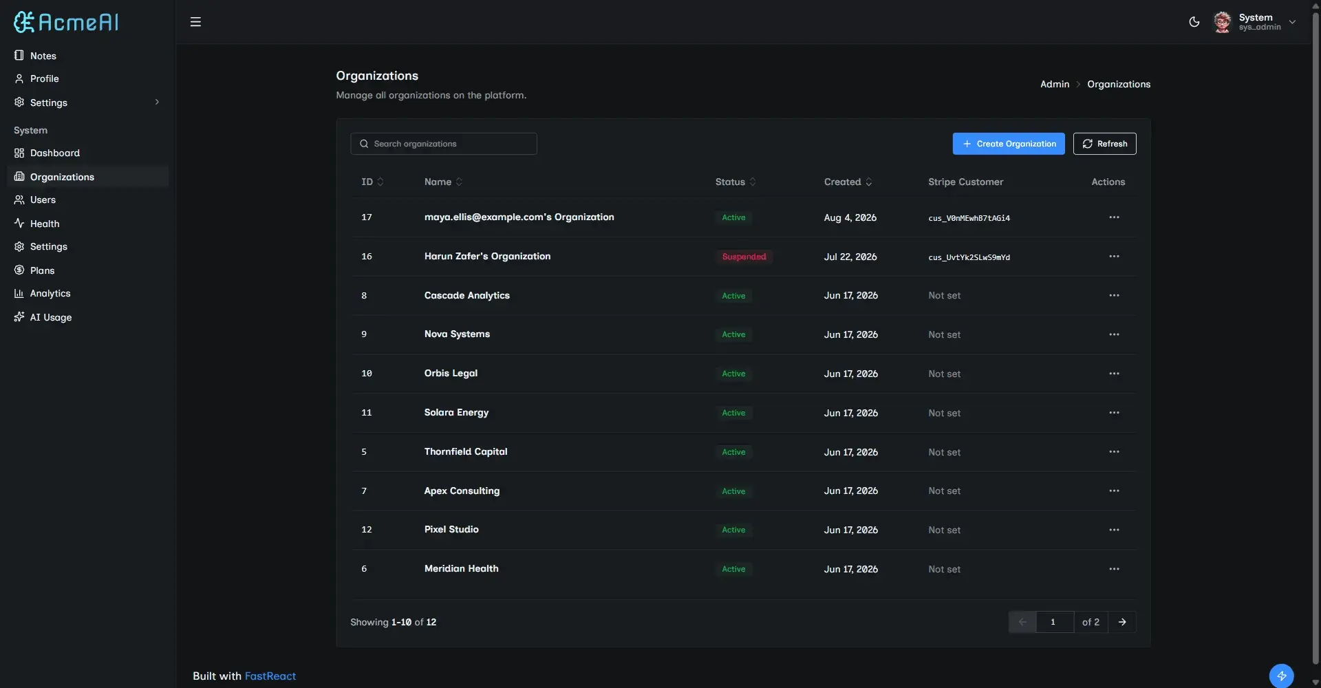 Screenshot 6 of FastReact