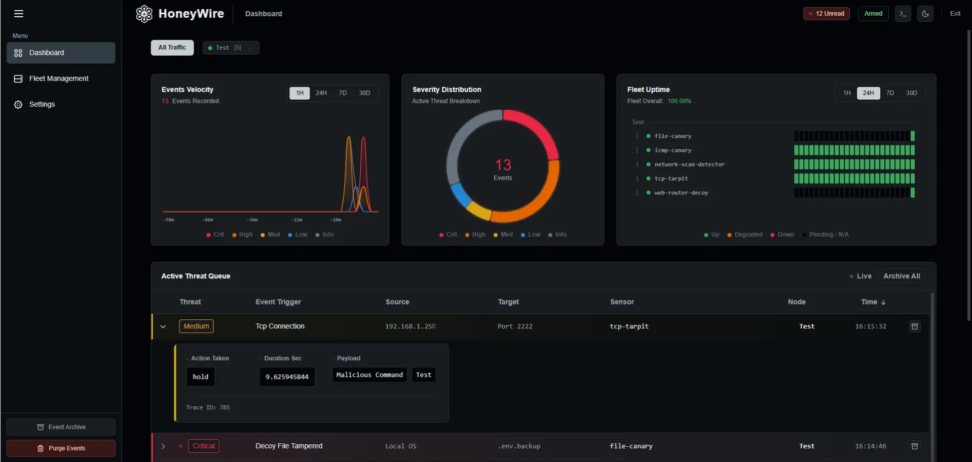 Screenshot 1 of HoneyWire