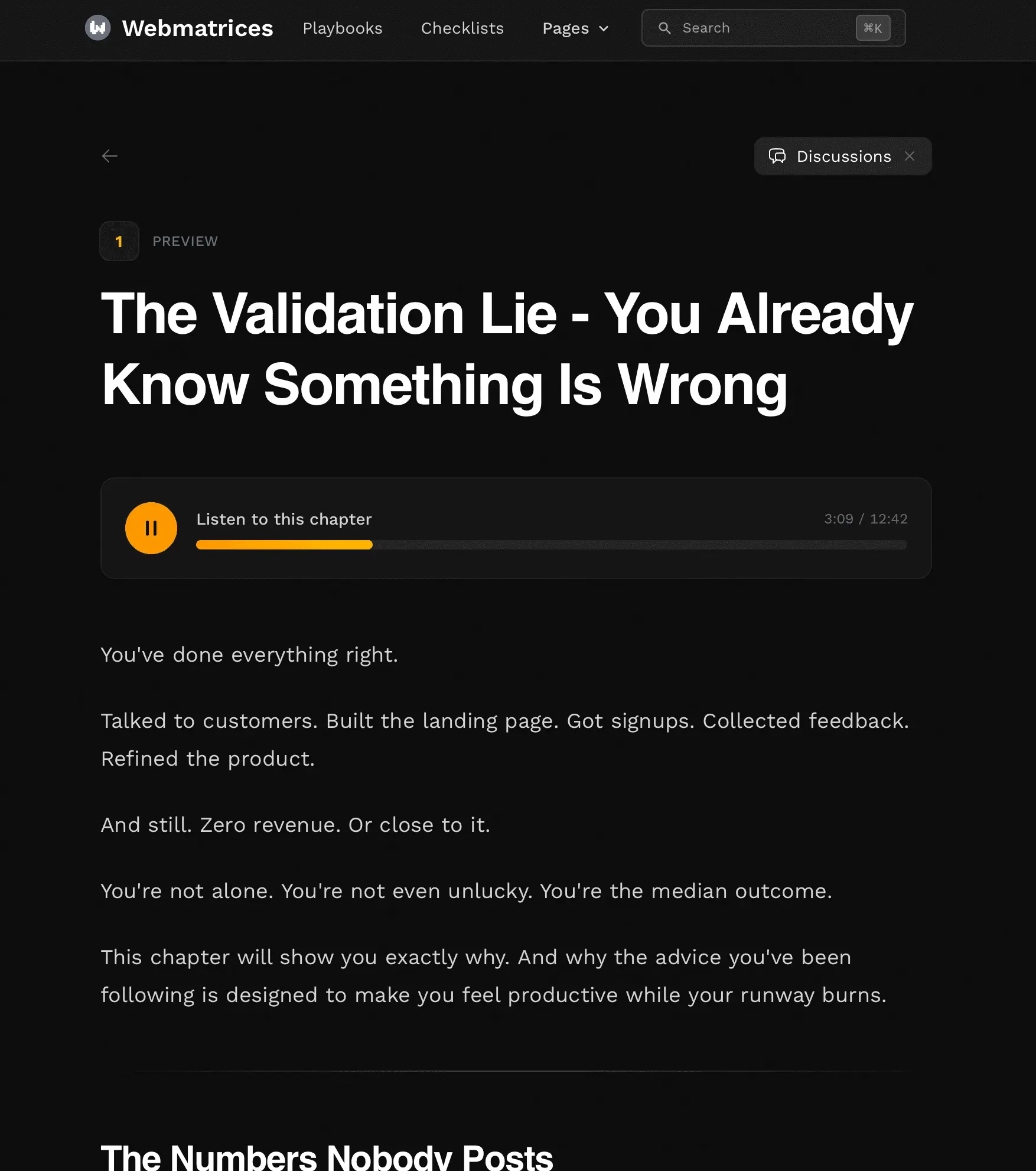 Screenshot 2 of The SaaS Validation Playbook