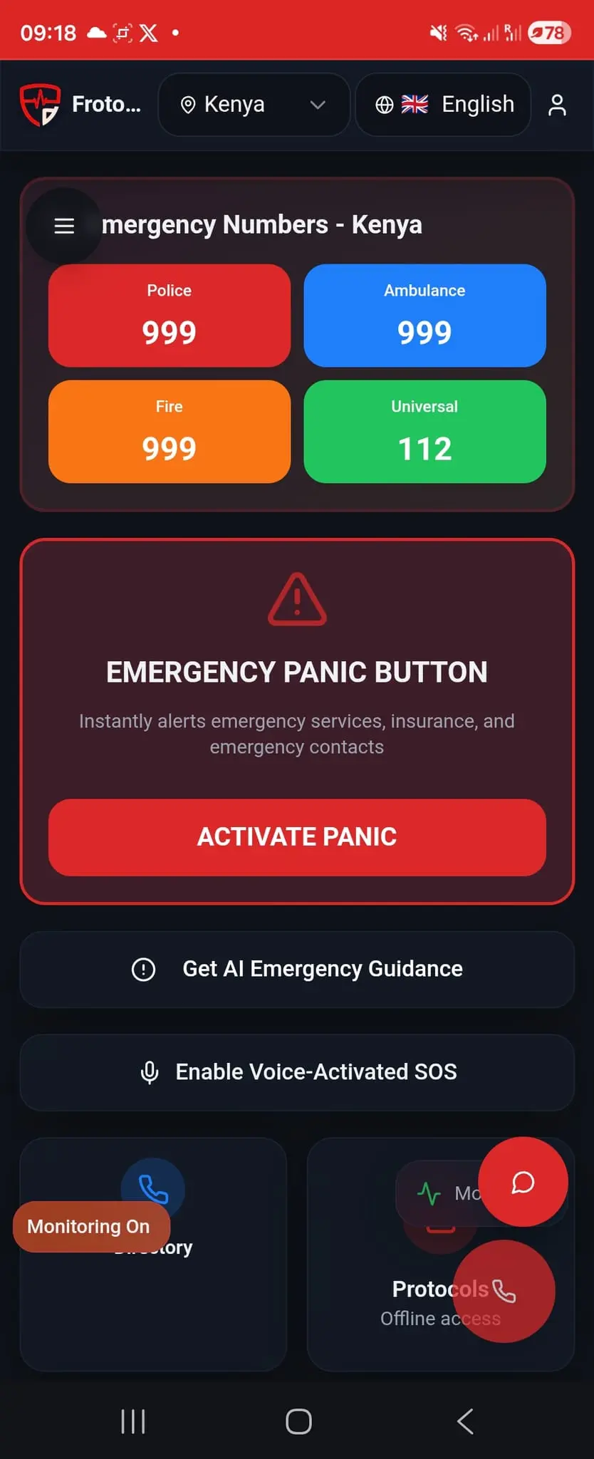 Screenshot 6 of Frotomica - Emergency Response & Safety