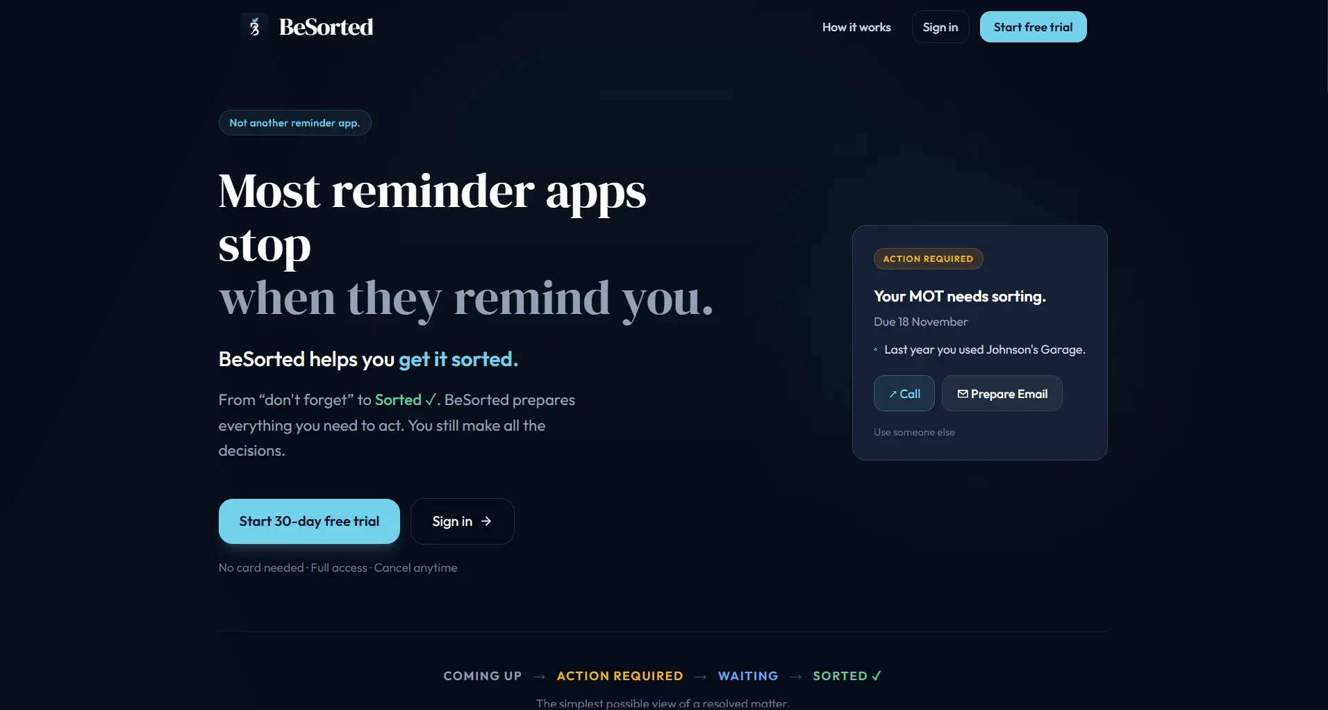 Screenshot 1 of BeSorted