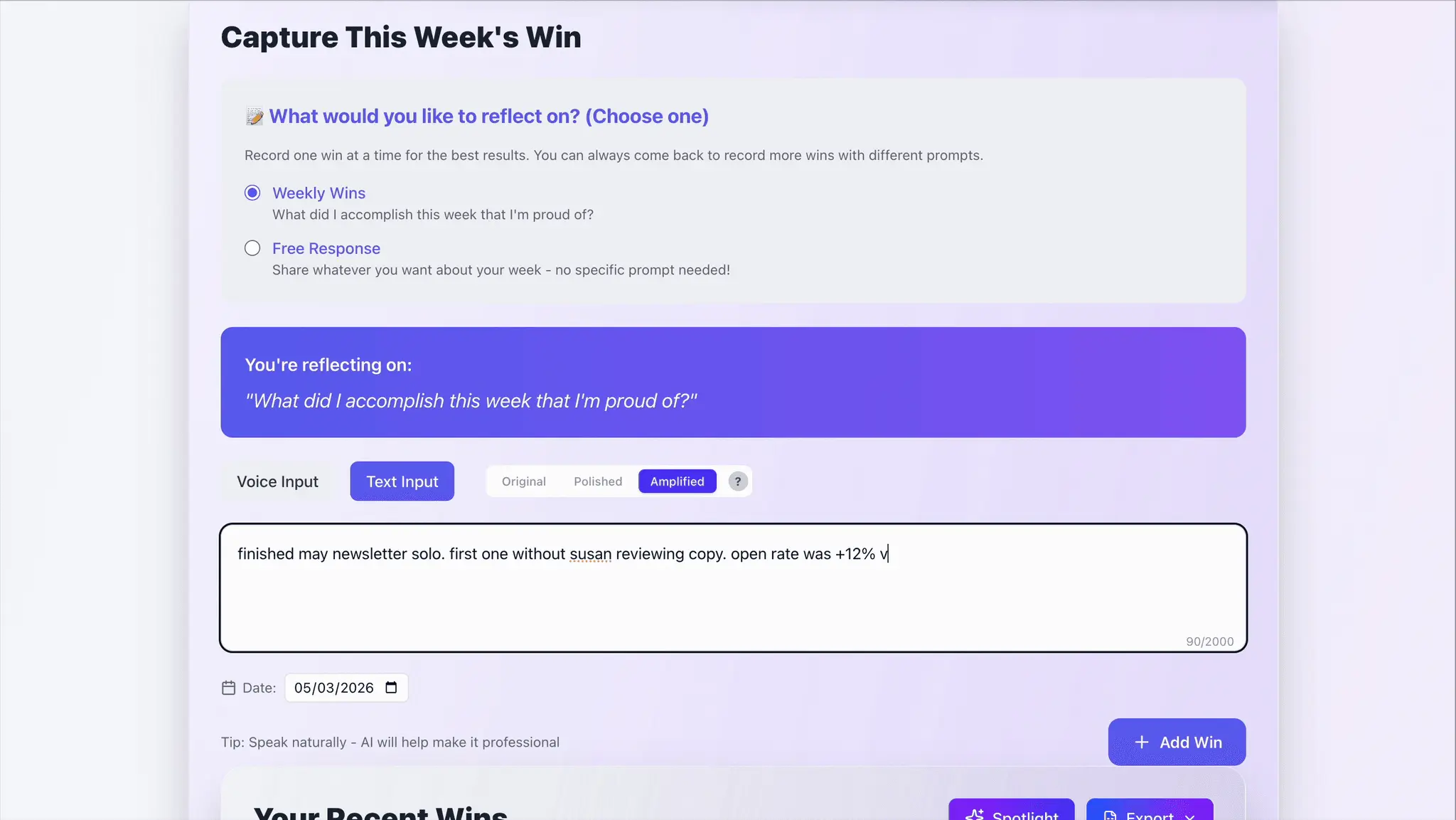 Screenshot 3 of impactrackr