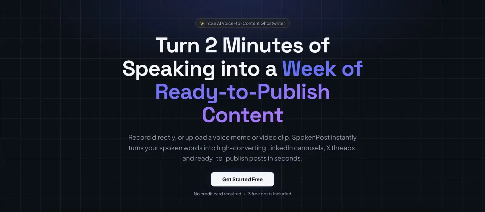 Screenshot 4 of SpokenPost