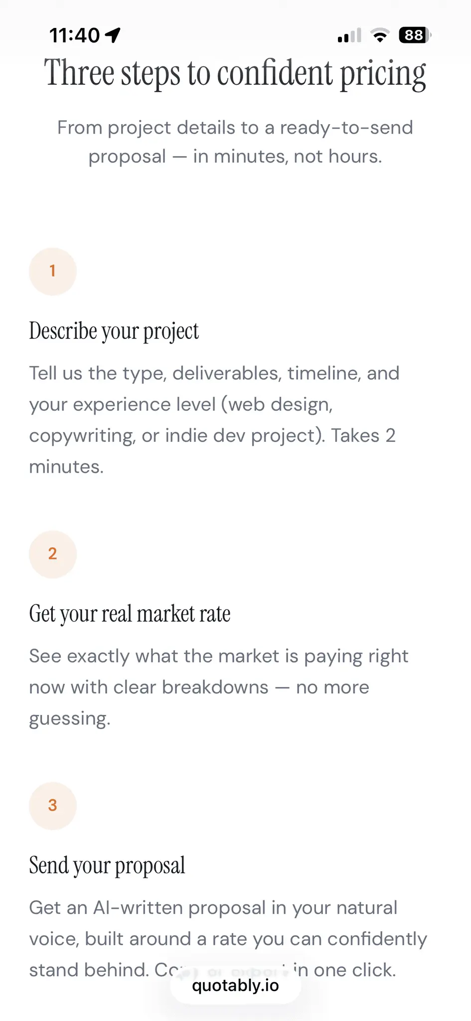 Screenshot 3 of Quotably