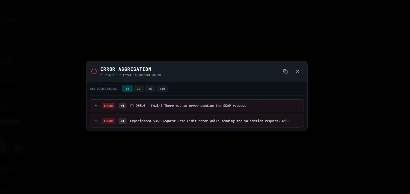 Screenshot 2 of Log Voyager