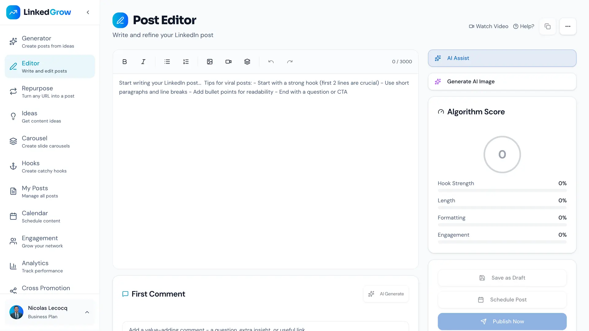 Screenshot 2 of LinkedGrow