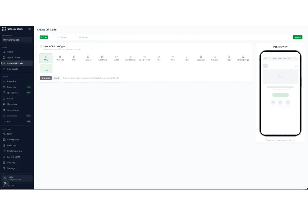 Screenshot 4 of QRCodeStack