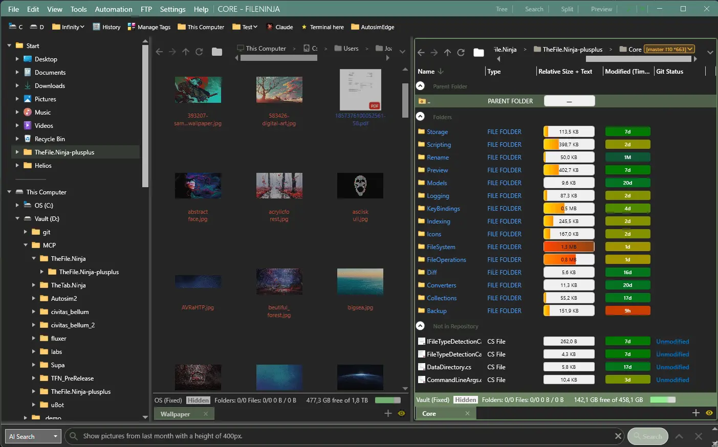 Screenshot 1 of TheFile.Ninja