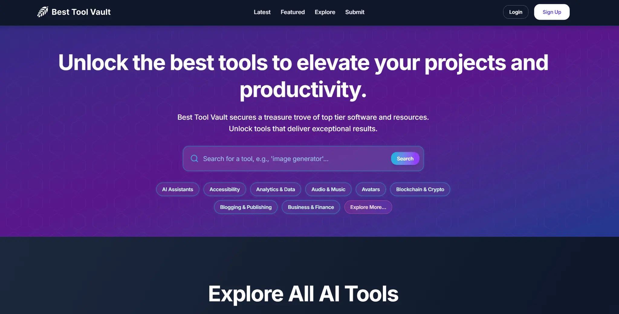 Screenshot 1 of Best Tool Vault