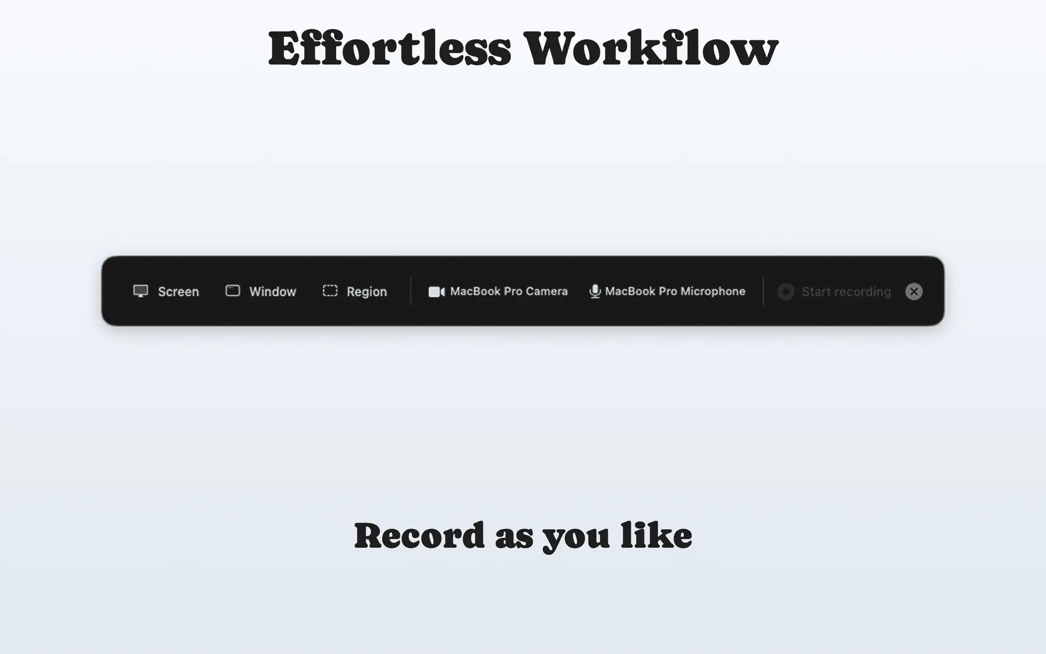 Screenshot 1 of AfterCut - record polished product demos