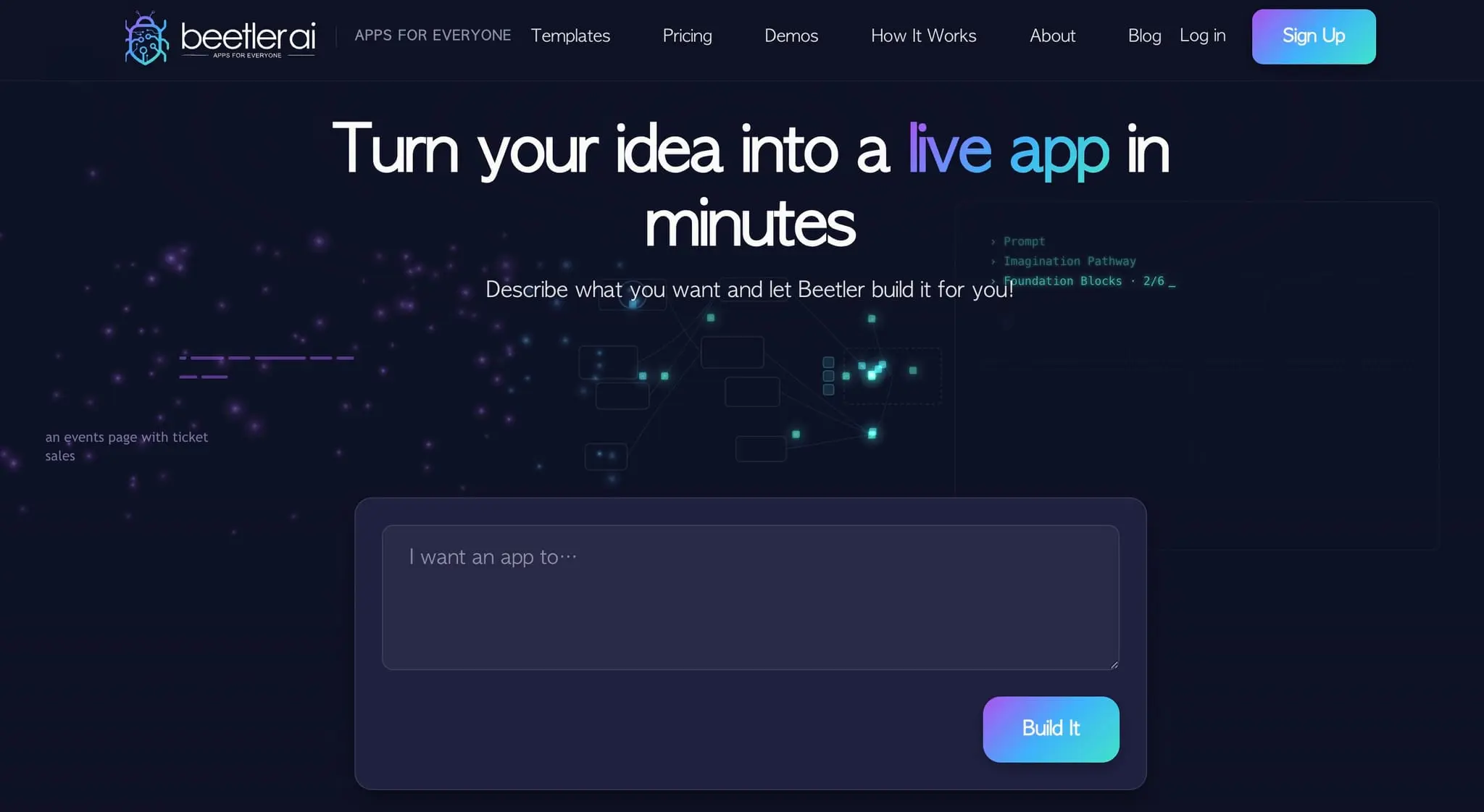 Screenshot 1 of Beetler.ai