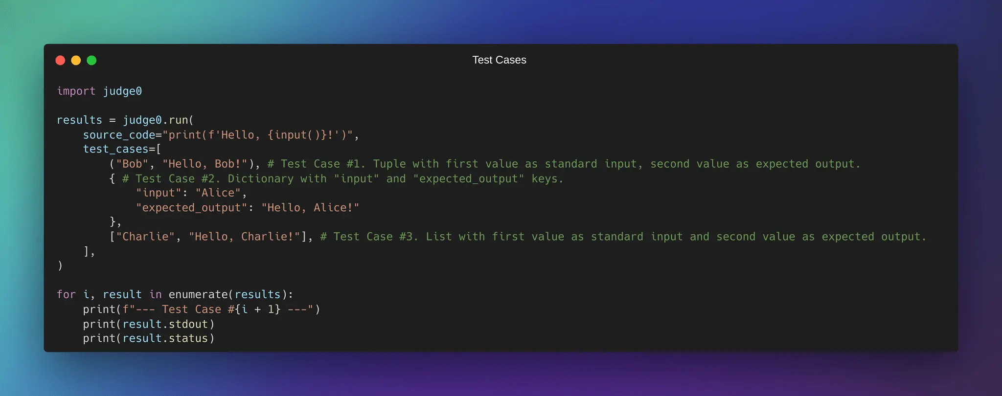 Screenshot 8 of Judge0