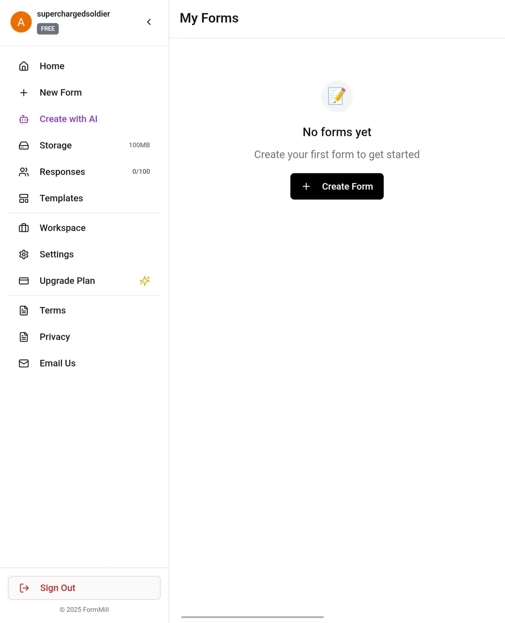 Screenshot 3 of formMill