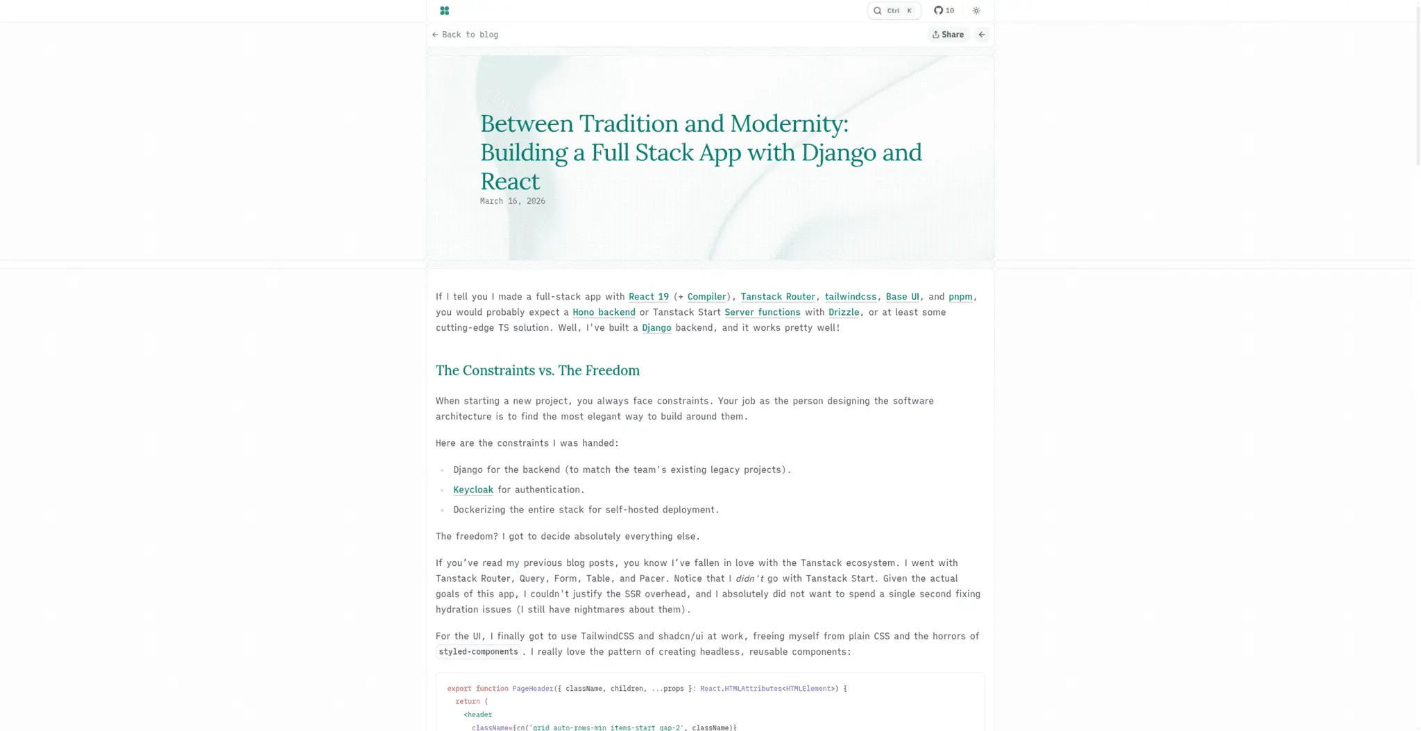 Screenshot 1 of Portfolio