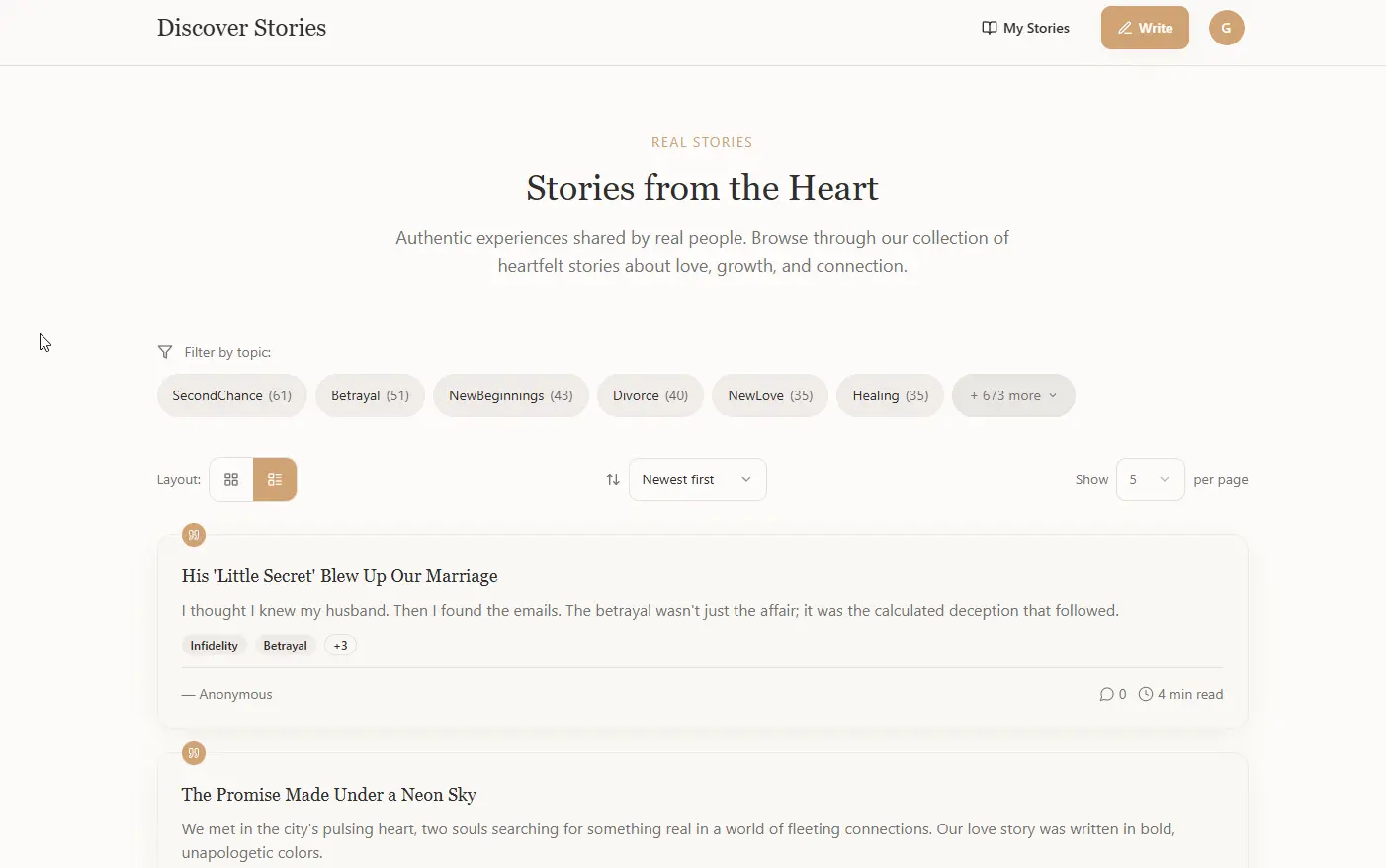 Screenshot 3 of Love Unfiltered