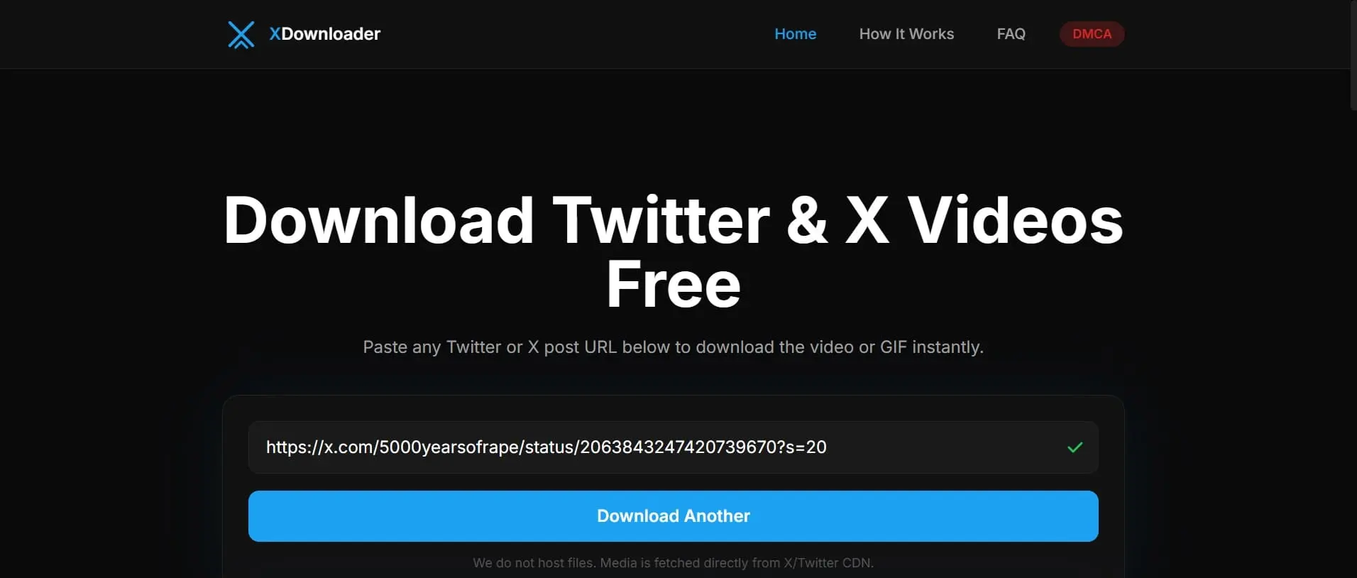 Screenshot 1 of XDownloader
