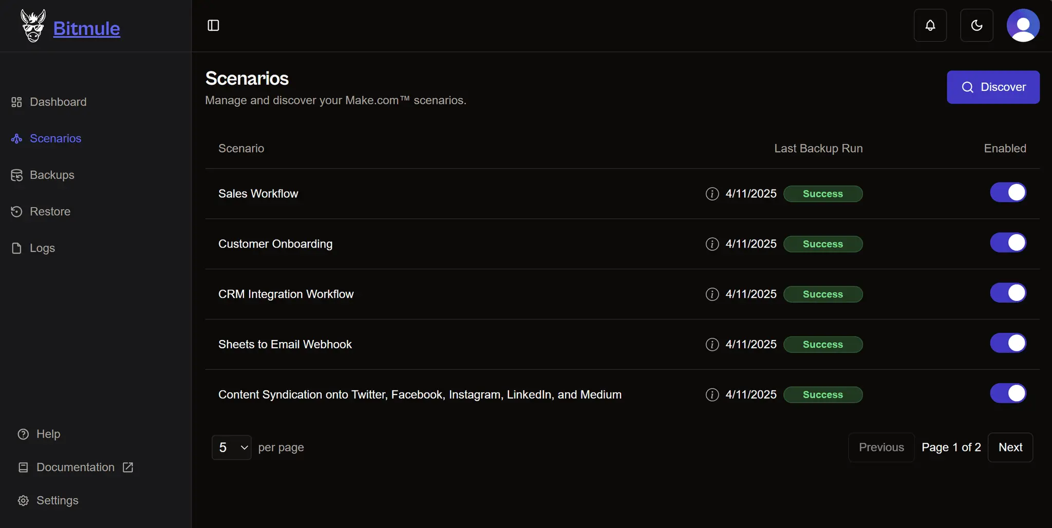 Screenshot 1 of Bitmule